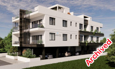 Spacious two bedrooms apartment for sale in Livadia