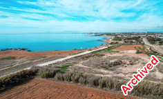 Sea view land in Ormidia, Larnaca , Larnaca