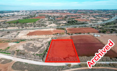 Sea view land in Ormidia, Larnaca , Larnaca