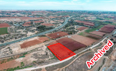 Sea view land in Ormidia, Larnaca , Larnaca