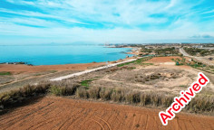 Sea view land in Ormidia, Larnaca , Larnaca