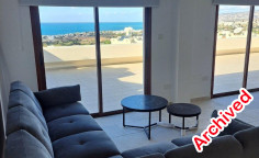 Apartment (penthouse) in Chlorakas, Paphos for rent 