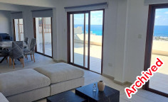 Apartment (penthouse) in Chlorakas, Paphos for rent 