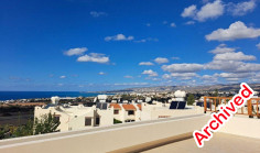 Apartment (penthouse) in Chlorakas, Paphos for rent 
