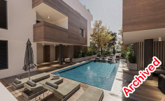 2 bedroom penthouse with swimming pool for sale in Livadia