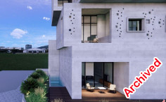 Beautiful 3 bedroom penthouse with swimming pool for sale in Kato Paphos