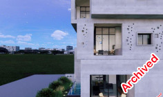 Beautiful 3 bedroom penthouse with swimming pool for sale in Kato Paphos