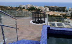3 bedroom penthouse with swimming pool for sale in Amathus area