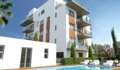 Two bedroom apartment with swimming pool for sale in Agios Athanasios