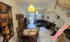 Fully furnished townhouse with 88 m2 space for sale 