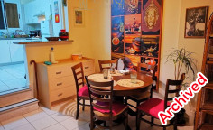 Fully furnished townhouse with 88 m2 space for sale 