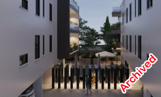 1 bedroom unfurnished apartment with swimming pool for sale in Livadia