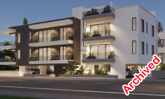 2 bedroom unfurnished apartment with swimming pool for sale in Livadia