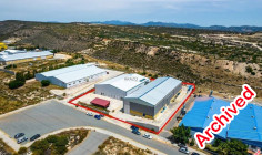 Two leasehold industrial warehouses in Ypsonas, Limassol 