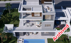 Large 5 bedroom villa with swimming pool for sale in Agios Tychonas