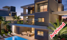 Large 5 bedroom villa with swimming pool for sale in Agios Tychonas