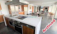 Luxury 5 bedroom villa with swimming pool for sale in Agios Tychonas