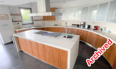 Luxury 5 bedroom villa with swimming pool for sale in Agios Tychonas