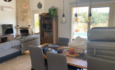 Spacious furnished bungalow with pool in Kivides 