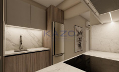 Modern two bedroom top floor apartment in Polemidia 