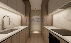 Modern two bedroom top floor apartment in Polemidia 