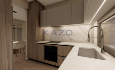 Modern two bedroom top floor apartment in Polemidia 