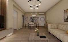 Modern two bedroom top floor apartment in Polemidia 