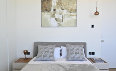 Luxury modern detached villa with unobstracted sea views in Pegeia 