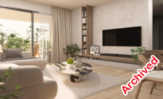 Spacious two bed apartment for sale in Aglantzia