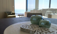 Sea view penthouse apartment in Chrysopolitissa for sale 