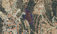 Large 6355m2 field for sale in Apesia village (landlocked) , Limassol
