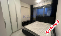 Two bedroom top floor apartment with pool and jacuzzi for rent in Mouttagiaka 
