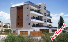 Two bedroom top floor apartment with pool and jacuzzi for rent in Mouttagiaka 