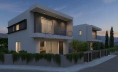 Modern three bedroom houses for sale in peaceful Akrounta 