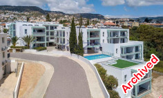Two bedroom apartment with pool in sunny Pegeia 