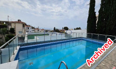 Two bedroom apartment with pool in sunny Pegeia 