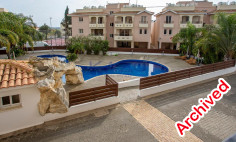 Spacious two bedroom apartment in Tersefanou oasis 