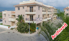 Spacious two bedroom apartment in Tersefanou oasis 