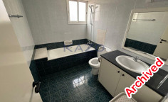 Spacious three bedroom apartment for rent in Kapsalos 
